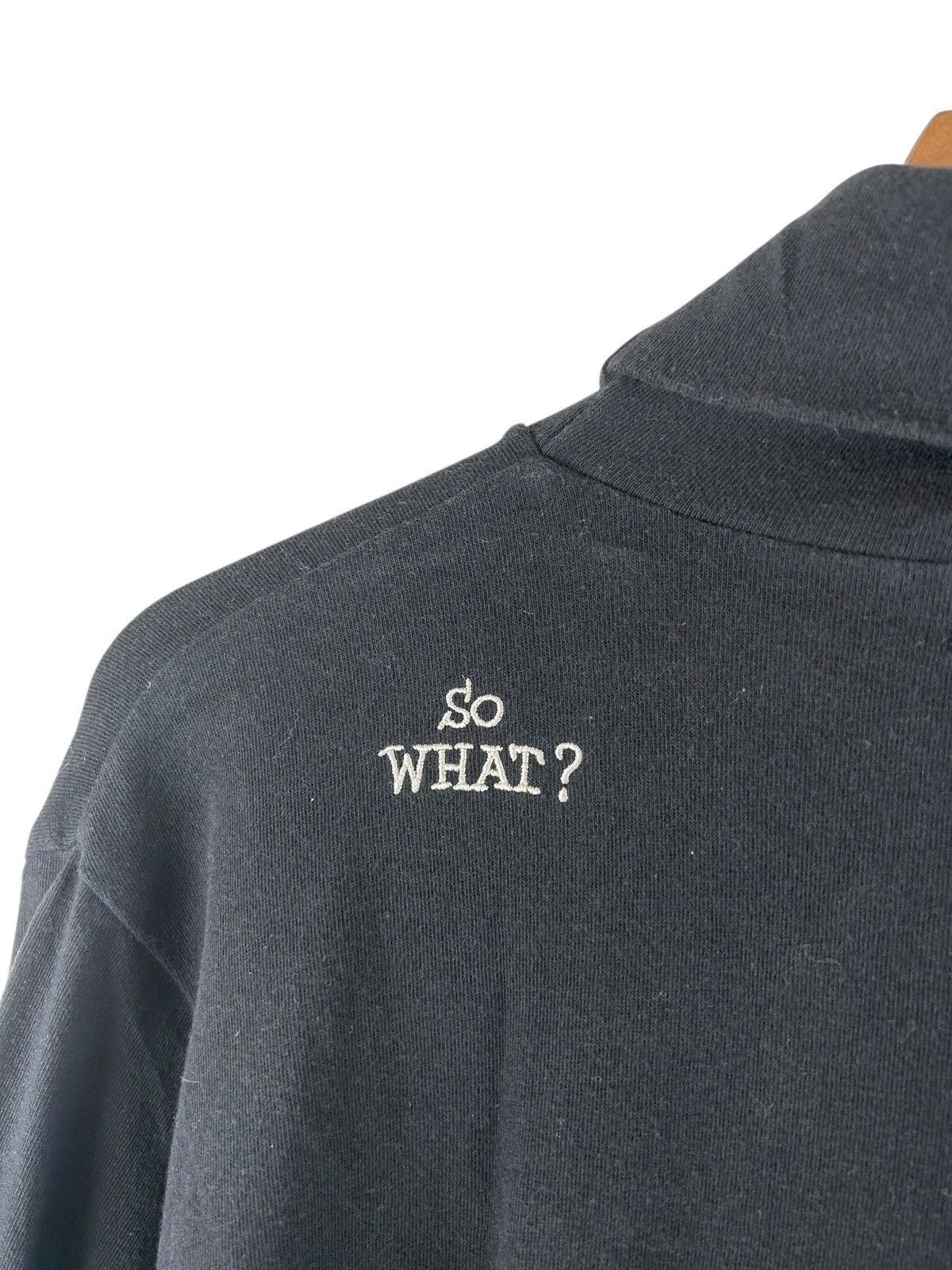 Hysteric Glamour Hysteric Glamour So What Turtle Neck L/S Tee Size US L / EU 52-54 / 3 - 2 Thumbnail