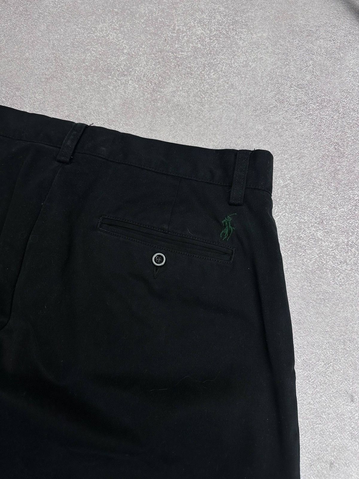 Polo Ralph Lauren Vintage Polo Ralph Lauren Black Chino Pants Y2K Rare 32x34 Size US 32 / EU 48 - 5 Thumbnail