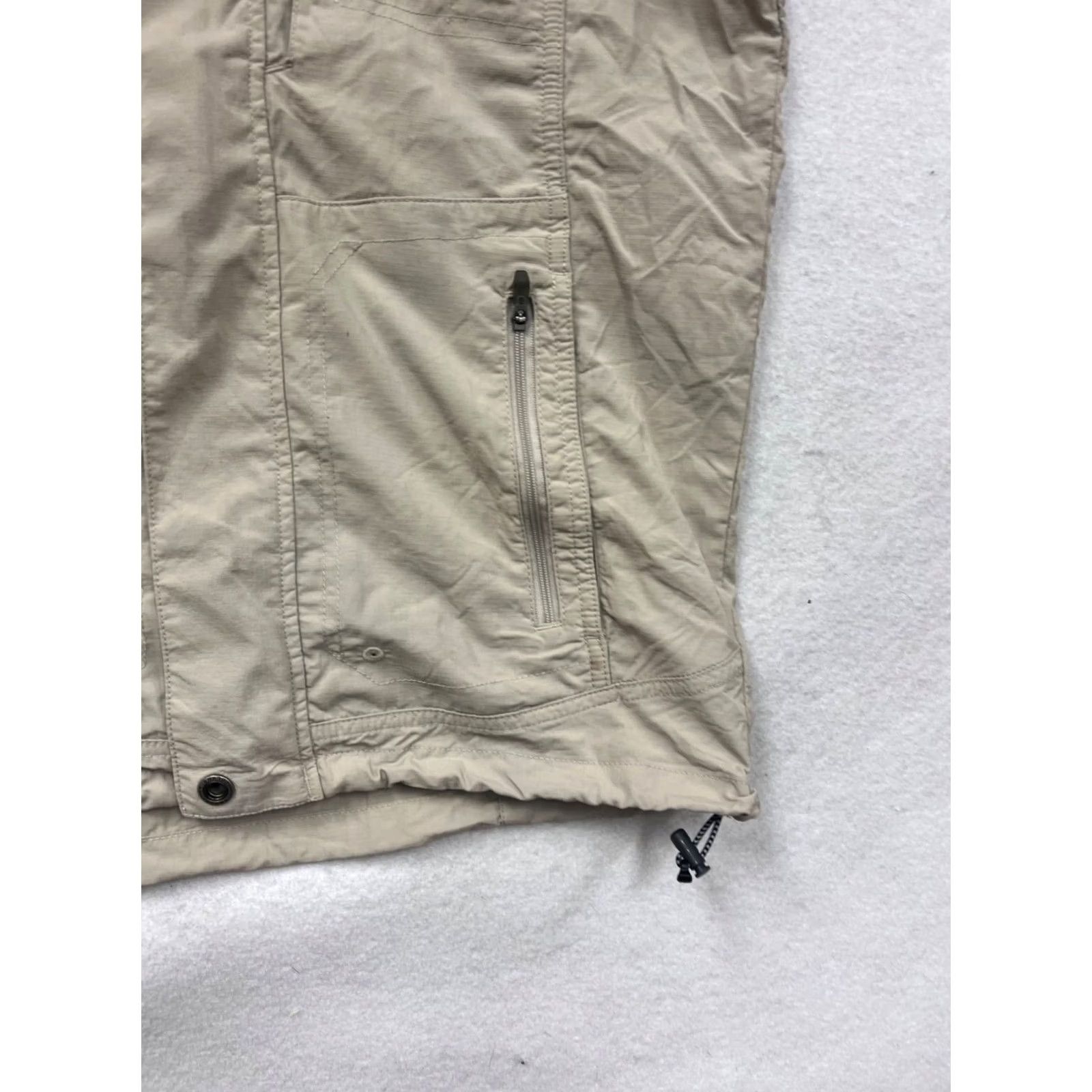 Vintage Columbia Vest Beige Lightweight Sun Protection Windbreaker S Mens Size US S / EU 44-46 / 1 - 7 Thumbnail