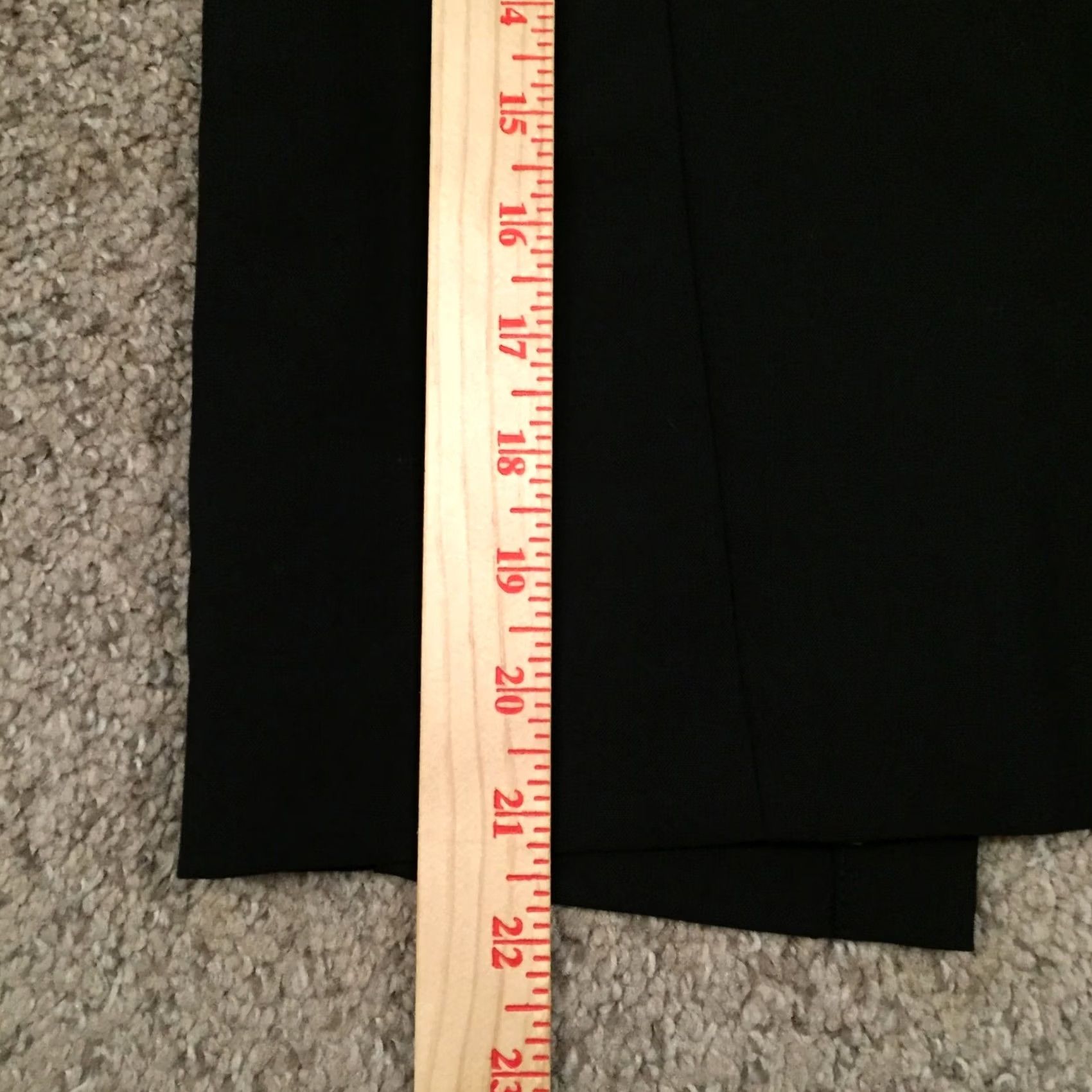Express Express Skirt Slim Black Knee Length Lined Pencil Size 0 Women Size 25" / US 0 / IT 36 - 7 Thumbnail