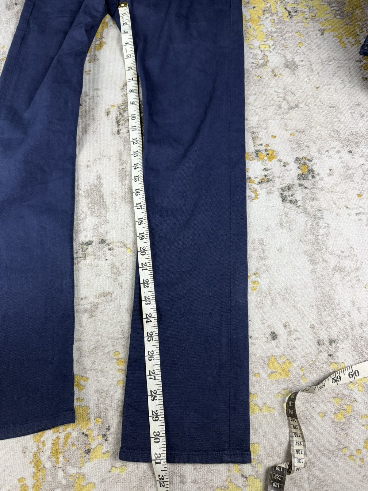 Attachment Attachment By Kazuyuki Kumagai-Navy Denim Straight Jeans Size US 30 / EU 46 - 5 Thumbnail
