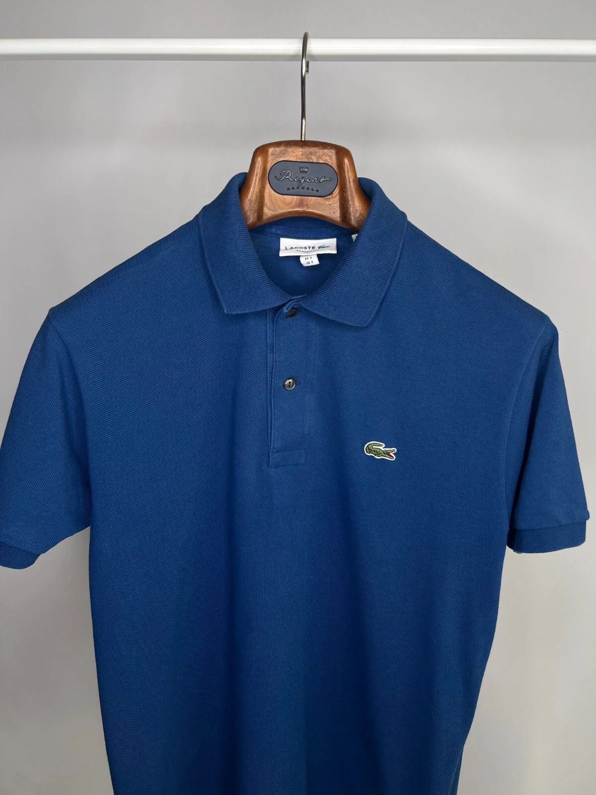 Lacoste Lacoste Cotton Polo Shirt Croc Logo Men's Size S Size US S / EU 44-46 / 1 - 2 Thumbnail