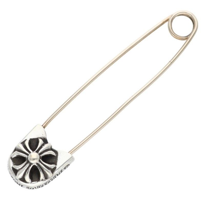 Chrome Hearts Chrome Hearts Silver Safety Pin Necklace Size ONE SIZE - 1 Thumbnail