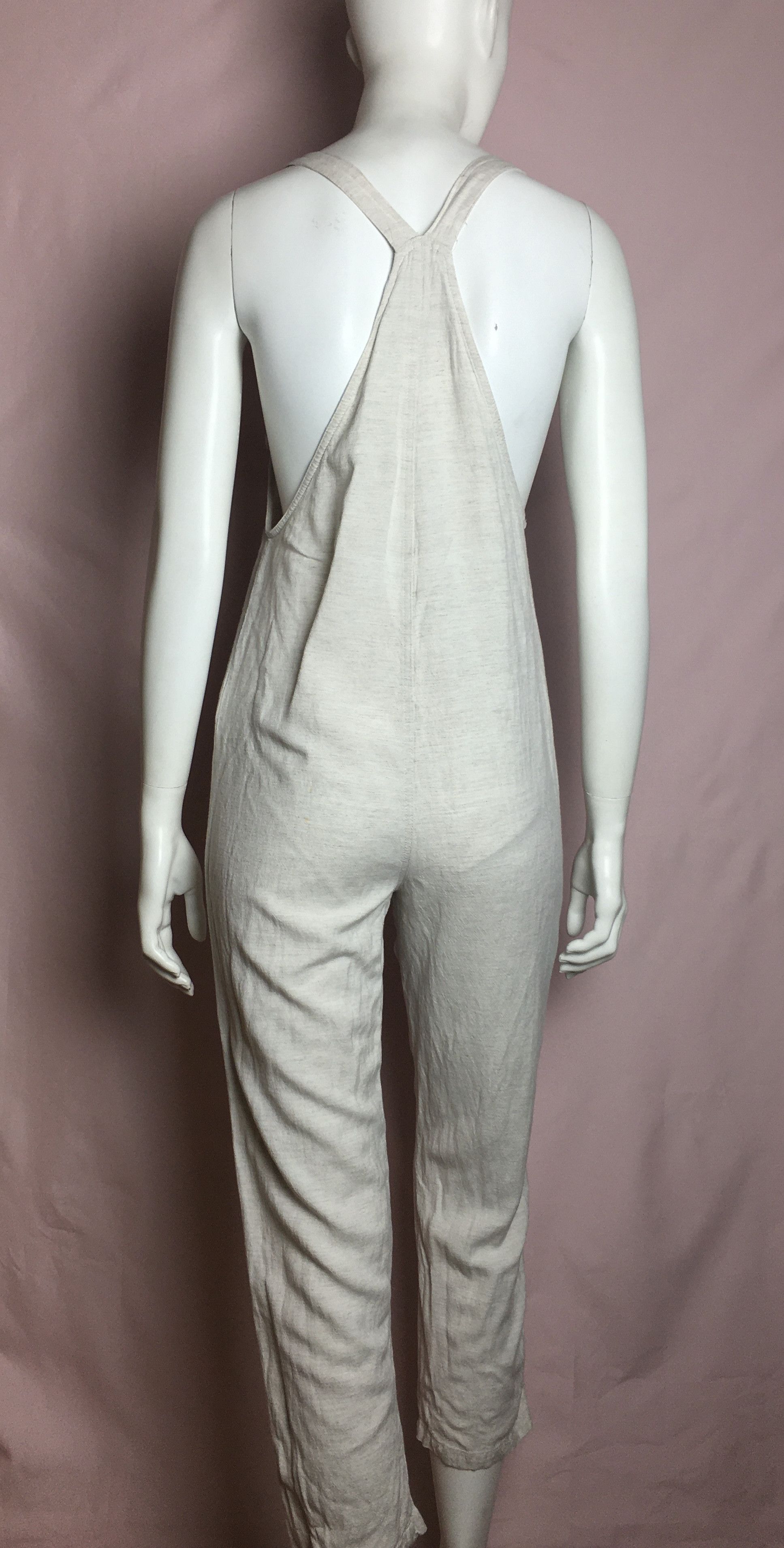 Stussy Stussy Linen Cotton Overalls Jumpsuit UK 6 Size 26" / US 2 / IT 38 - 5 Thumbnail