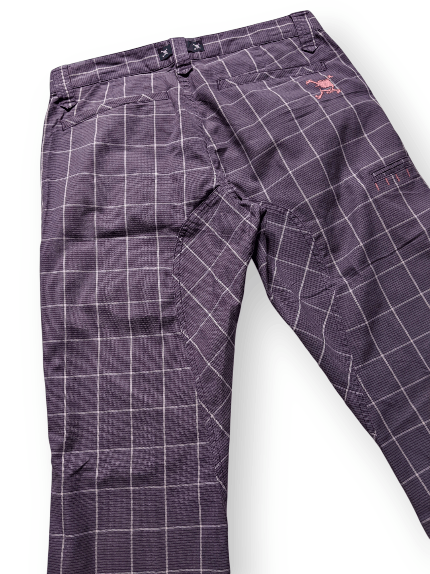 Oakley Oakley Embroidery Skull Plaid Tartan Active Pants Size US 32 / EU 48 - 4 Thumbnail
