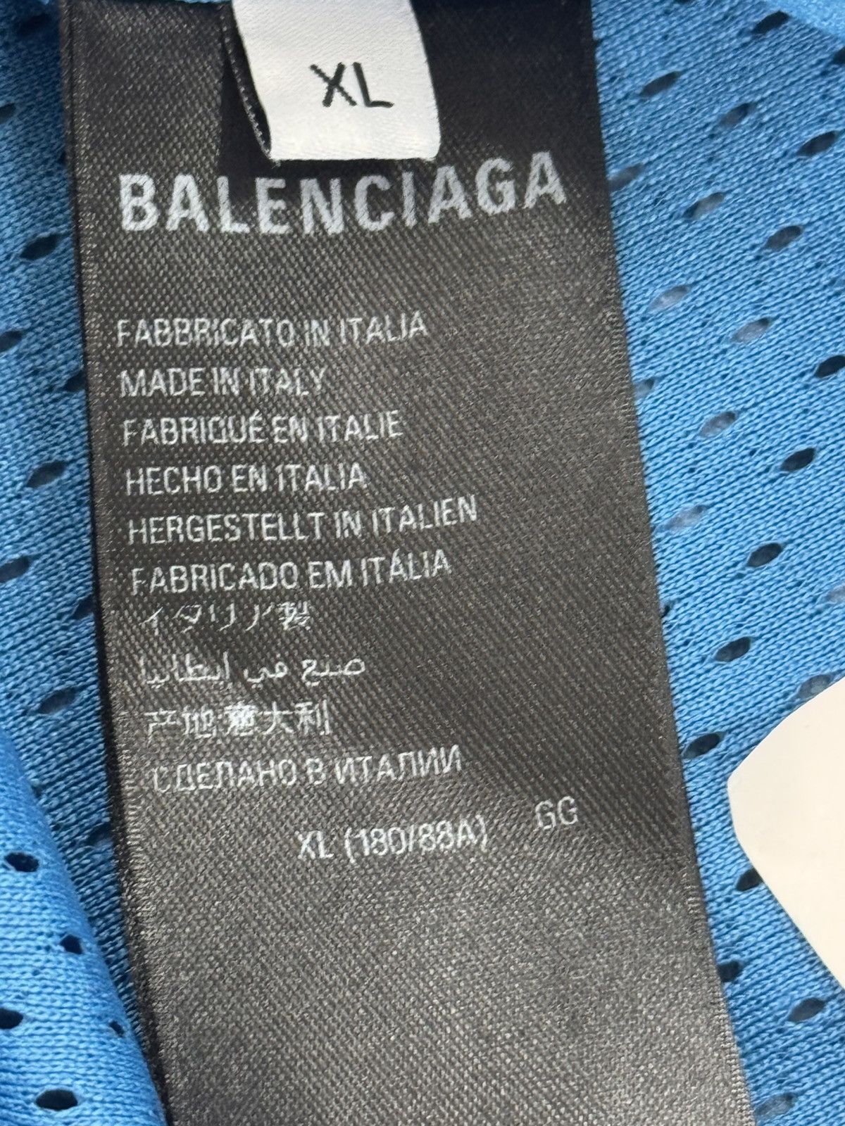 Balenciaga Balenciaga “mud show” blue leather biker pants Size US 36 / EU 52 - 10 Thumbnail