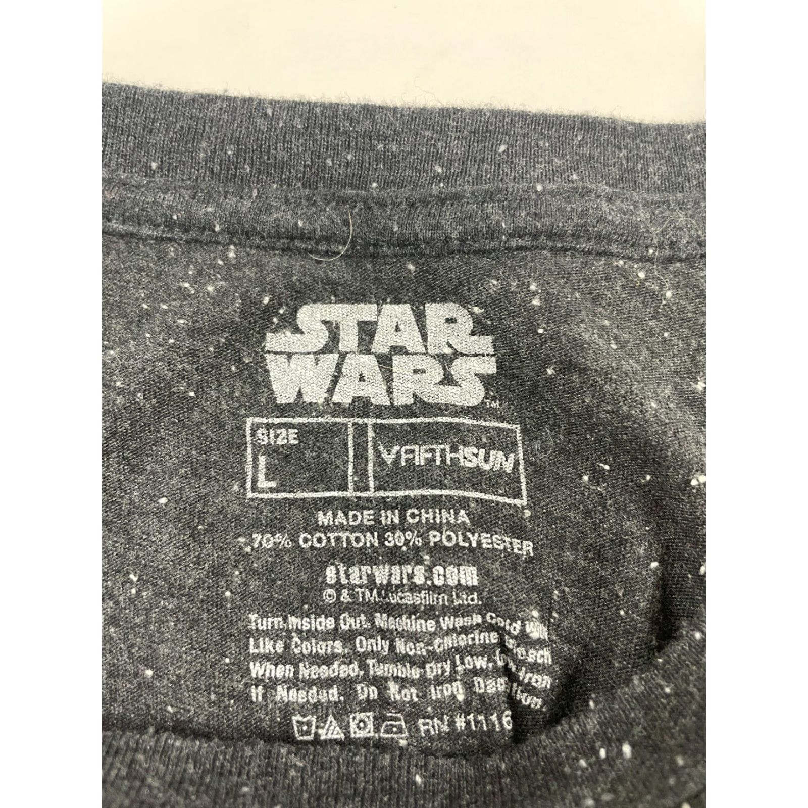 Star Wars Star Wars Shirt Men Size Large Gray Crew Neck Short Sleeve VFIFTHSUN Size US L / EU 52-54 / 3 - 6 Thumbnail