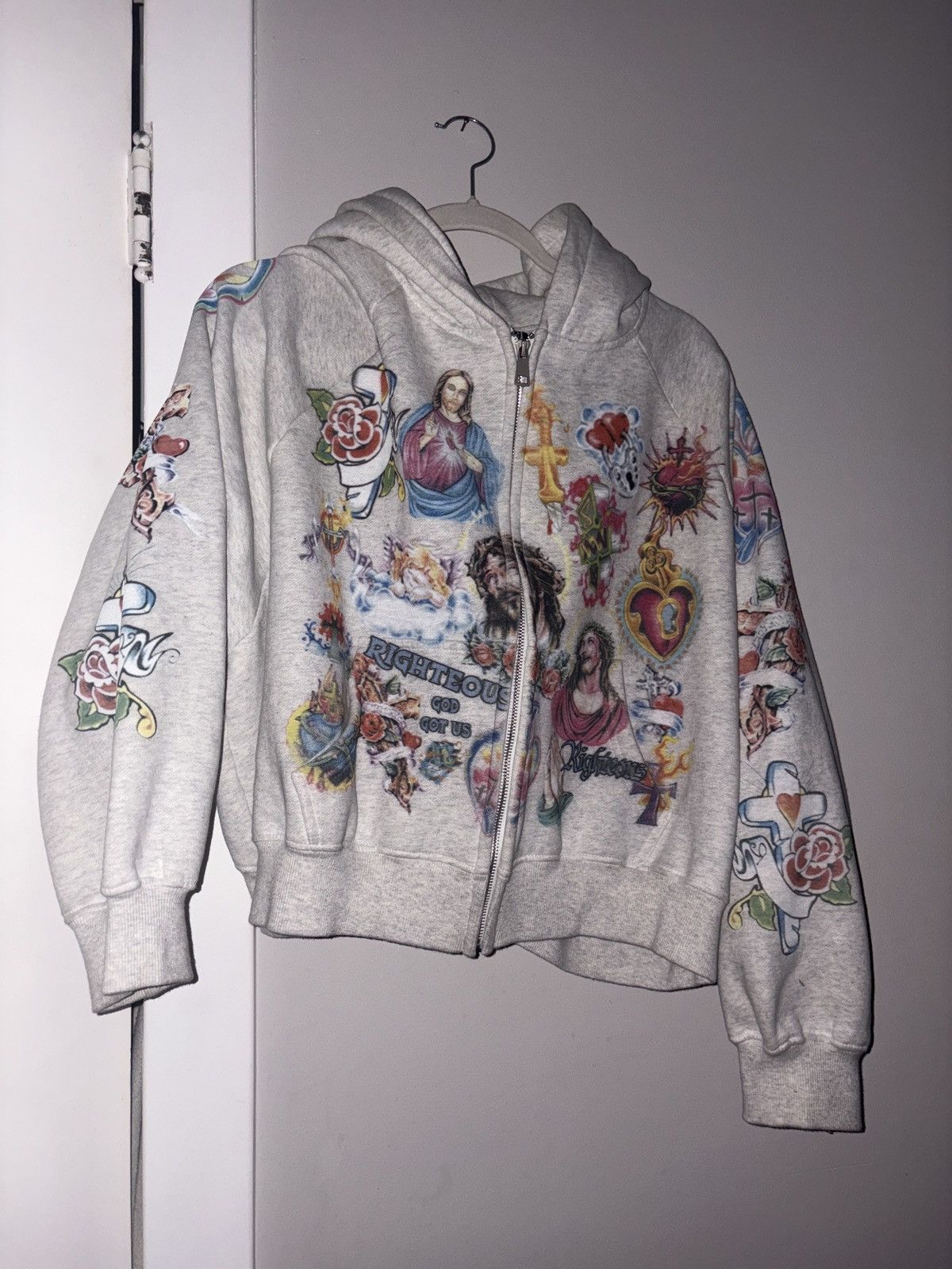 Other righteous grey hoodie Size US S / EU 44-46 / 1 - 1 Thumbnail
