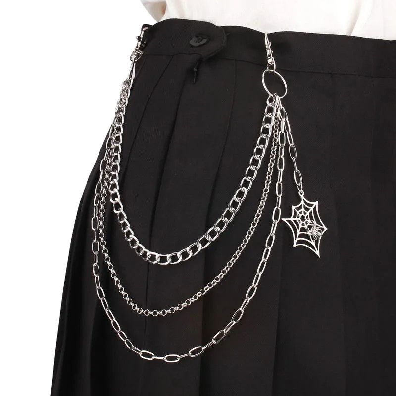 Vintage Metal Pants Chain Hip Hop Chain Size ONE SIZE - 1 Thumbnail