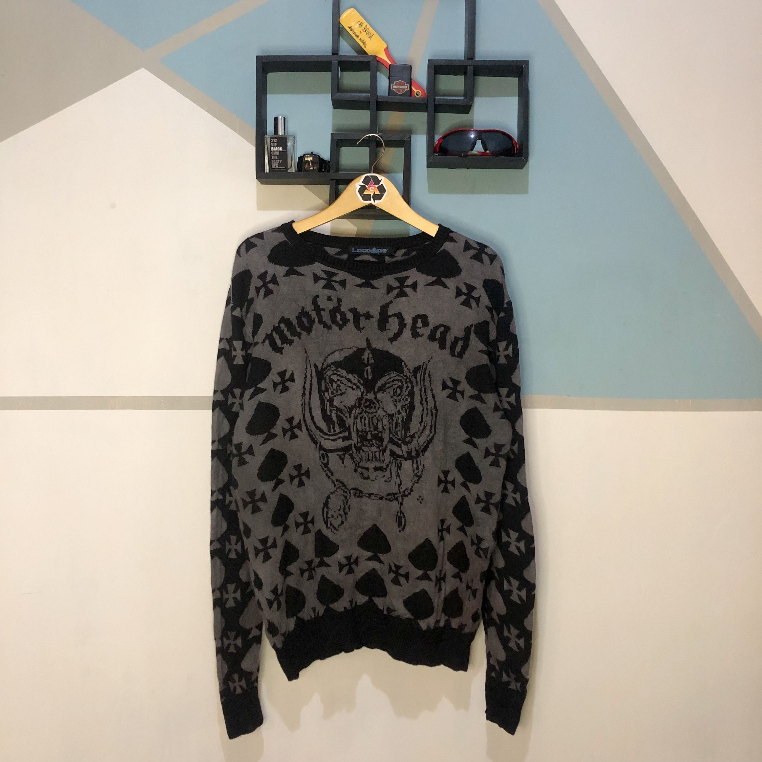 Band Tees Vintage Motörhead 2013s Knit Sweater Christmas Size US L / EU 52-54 / 3 - 2 Thumbnail