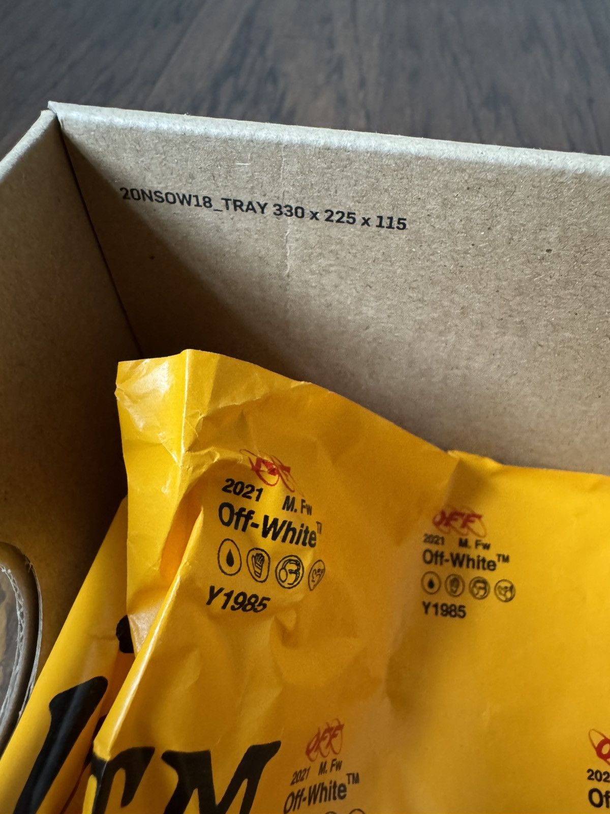 Nike × Off-White Nike Off-White Dunk Lot 4/50 Size US 11 / EU 44 - 23 Thumbnail