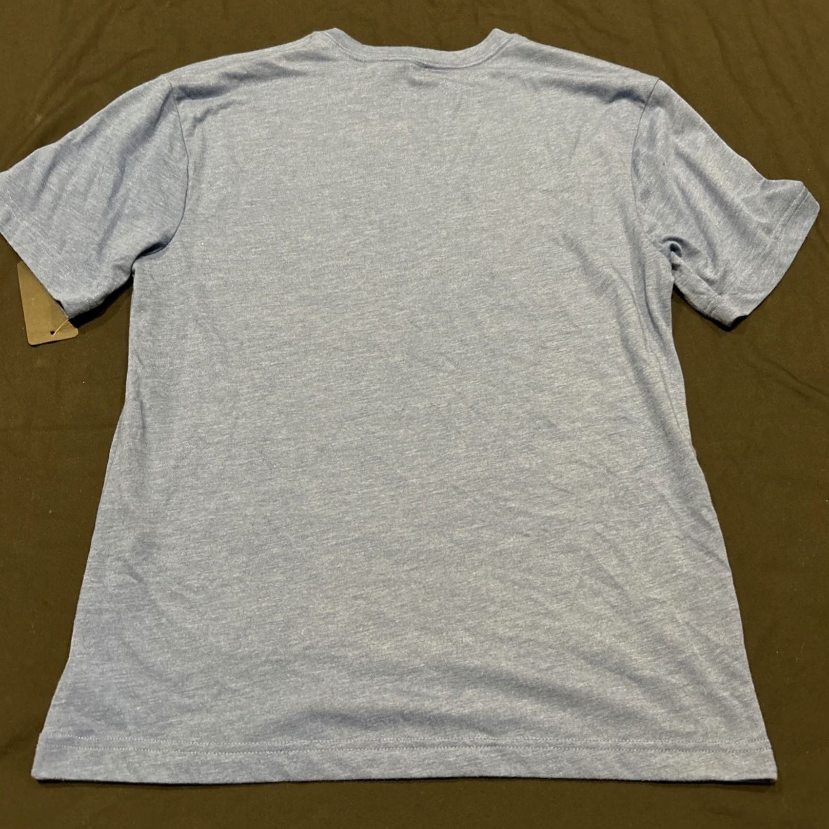 Vintage USA Eagle Shirt | Primease | T-Shirt | USA Flag | Patriotic | Short Sleeve | Crew Neck | Polyester Blend | Blue | M | NWT | Mens/Unisex Adults Size US M / EU 48-50 / 2 - 3 Thumbnail