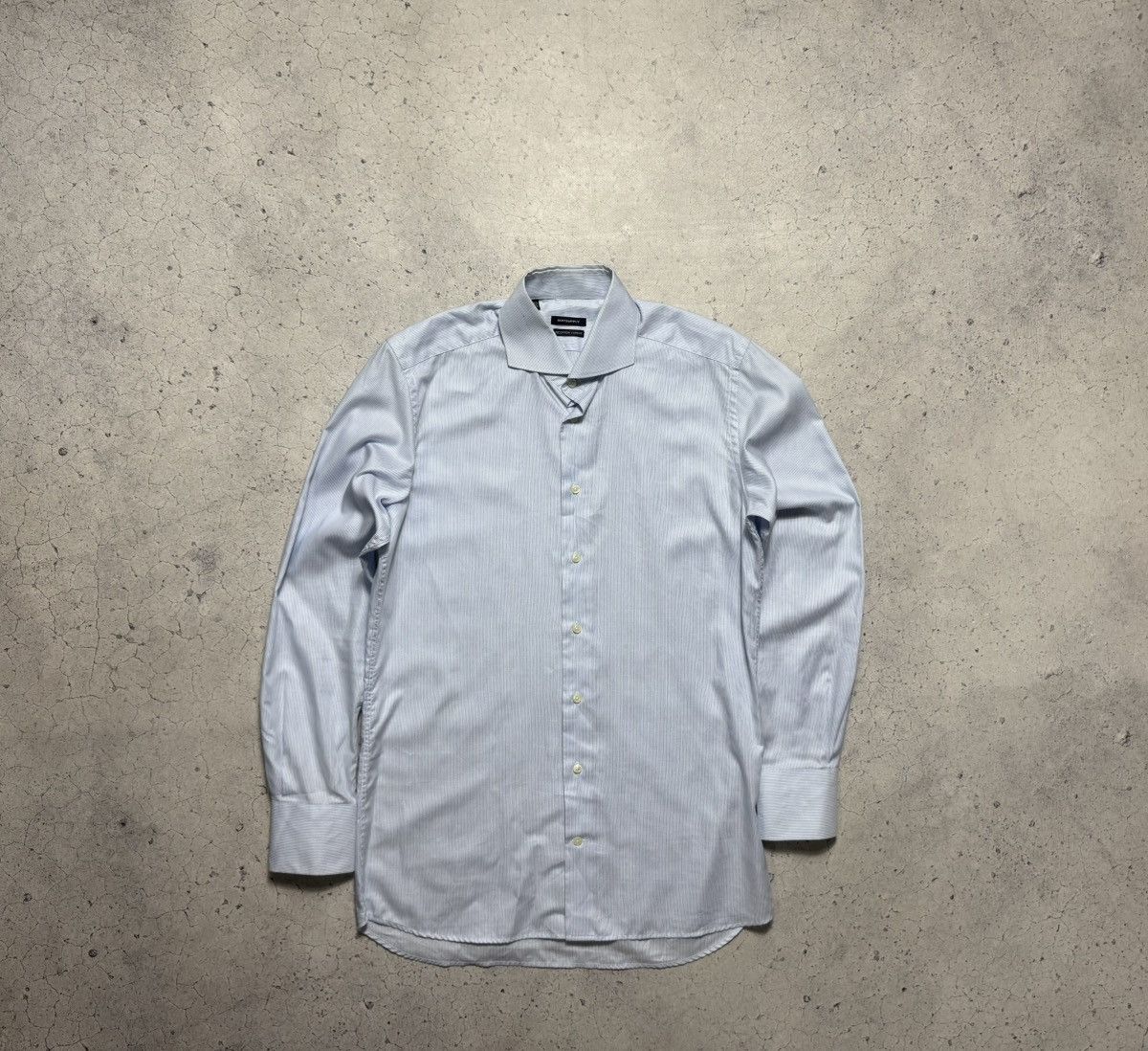Suitsupply Suitsupply Luxury Button Shirt Blue Size US M / EU 48-50 / 2 - 1 Thumbnail
