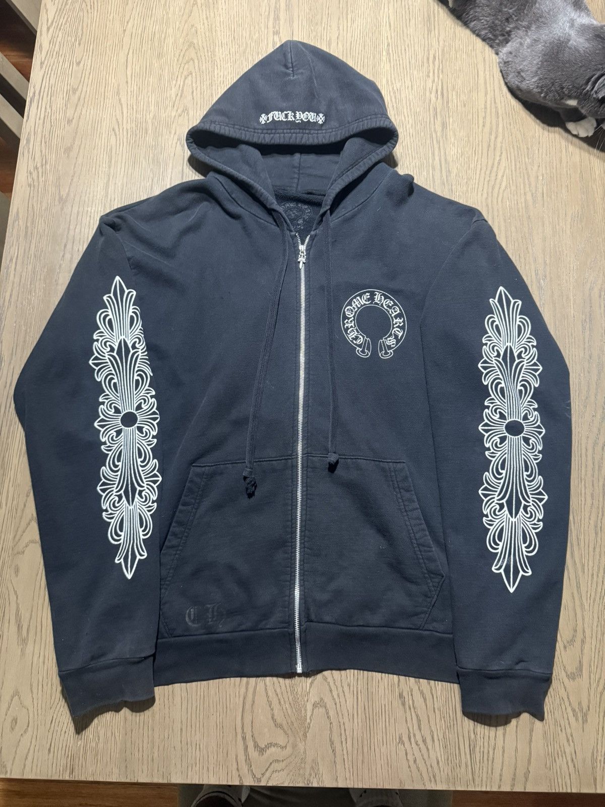 Chrome Hearts Fuck You Hoodie | Grailed