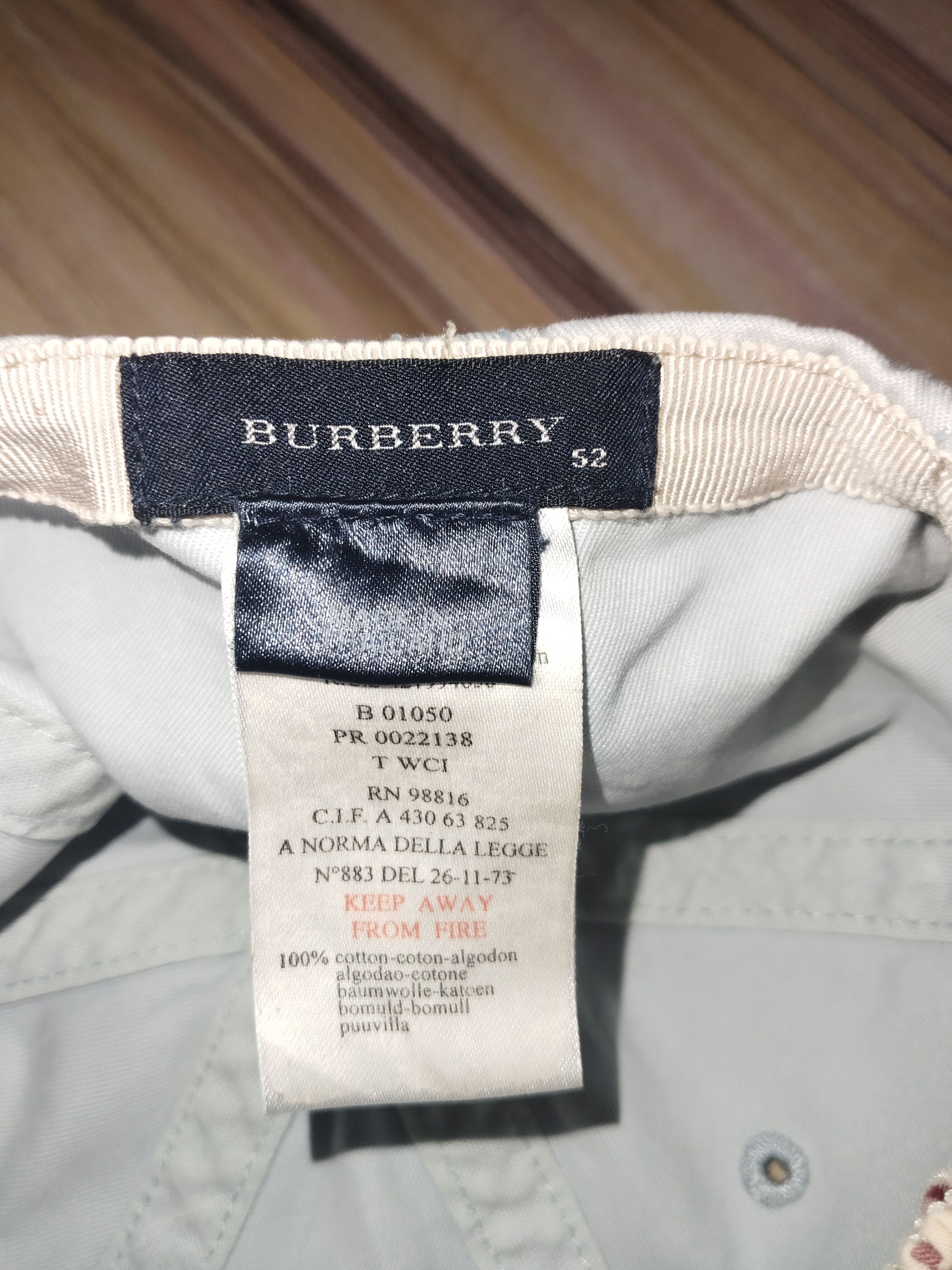 Burberry BURBERRY Child Cap Size ONE SIZE - 8 Thumbnail
