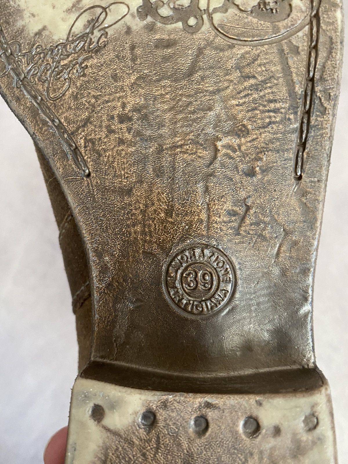 Japanese Brand × Vintage Leather as98 If Six Was Nine style vintage boots shoes Size US 9 / IT 39 - 8 Thumbnail