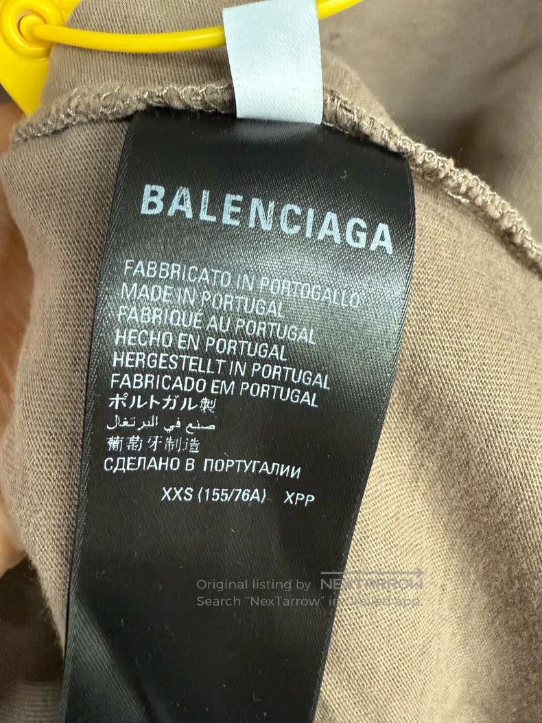 Balenciaga Balenciaga Letter Logo print ripped hoodie Size US XXS / EU 40 - 5 Thumbnail