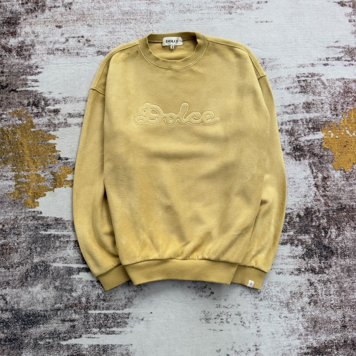 Japanese Brand RARE VELVET DOLCE EMBROIDERED LOGO SPELL OUT MADE IN JAPAN Size US M / EU 48-50 / 2 - 1 Thumbnail