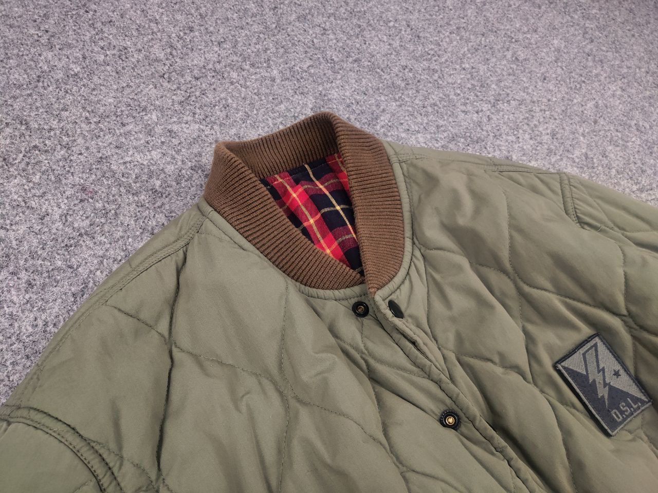 Diesel Diesel Reversible Quilted military Cordura Bomber Jacket Size US XL / EU 56 / 4 - 8 Thumbnail