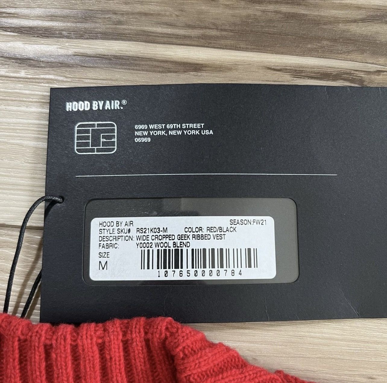 Hood By Air Actual Measurements Size US M / EU 48-50 / 2 - 6 Thumbnail