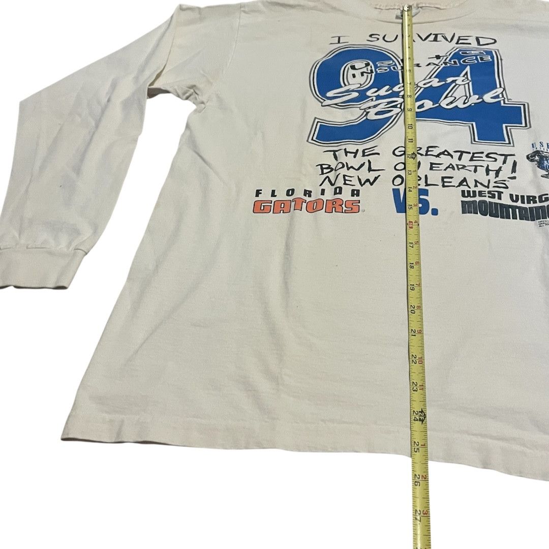 NCAA × Vintage VINTAGE 1994 New Orleans Sugar Bowl Longsleeve T Shirt Size US L / EU 52-54 / 3 - 5 Thumbnail