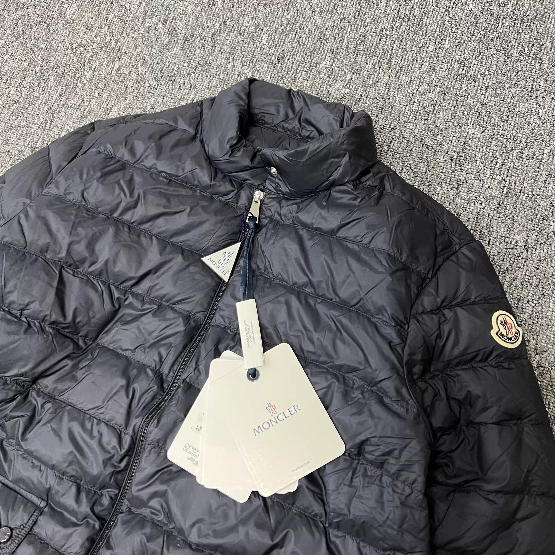 Moncler Moncler Lans Midnight Blue Down Jkt 5 New w/ Tags Size US XXL / EU 58 / 5 - 3 Thumbnail
