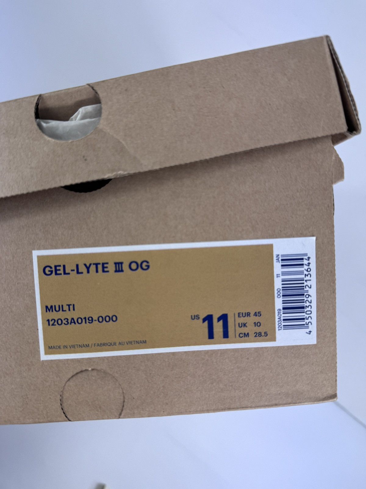 Asics GEL LYTE III OF SNEAKERS Size US 11 / EU 44 - 15 Thumbnail