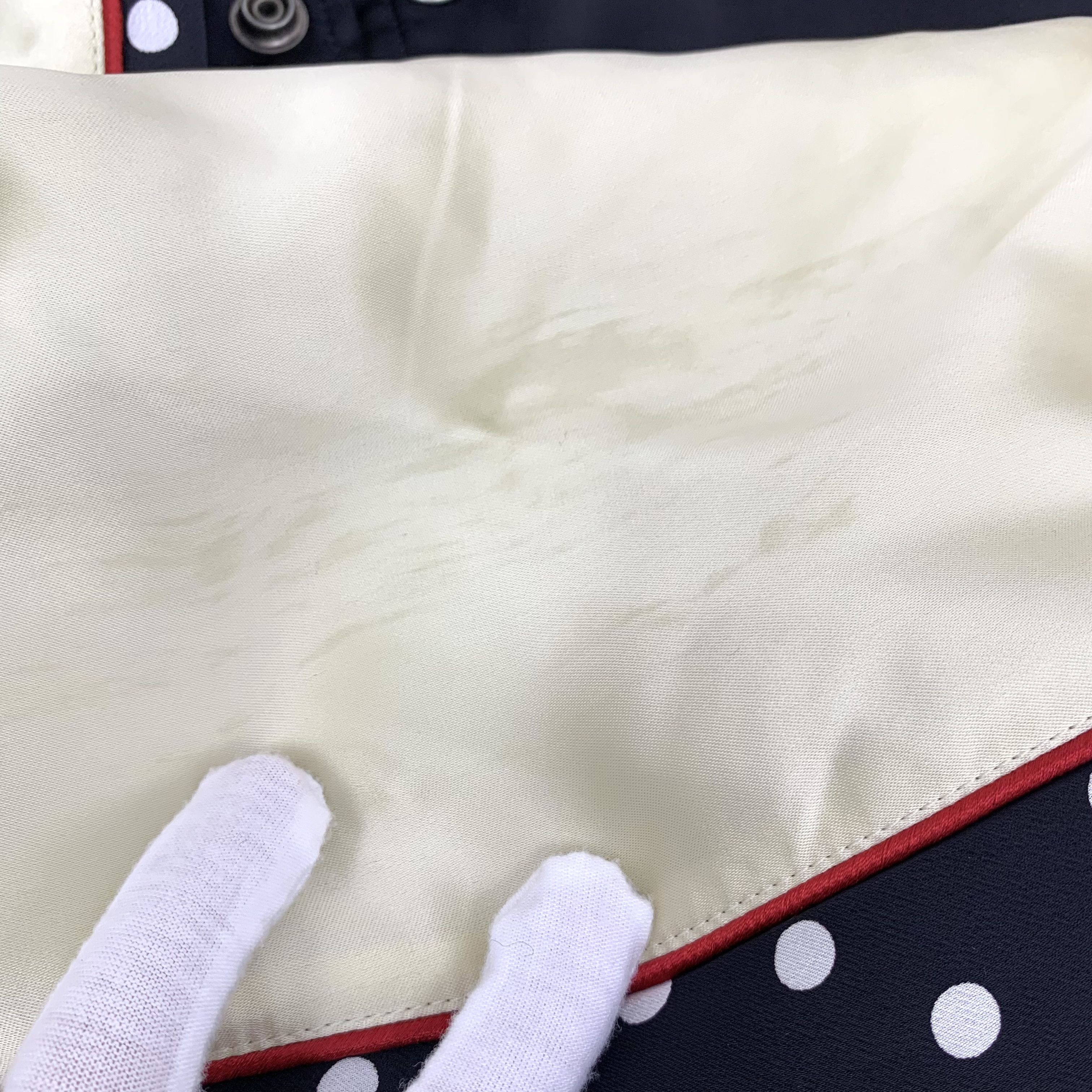 Saint Laurent Paris Yves Saint Laurent Polka Dot Jacket Multi (40) Size S / US 4 / IT 40 - 9 Thumbnail