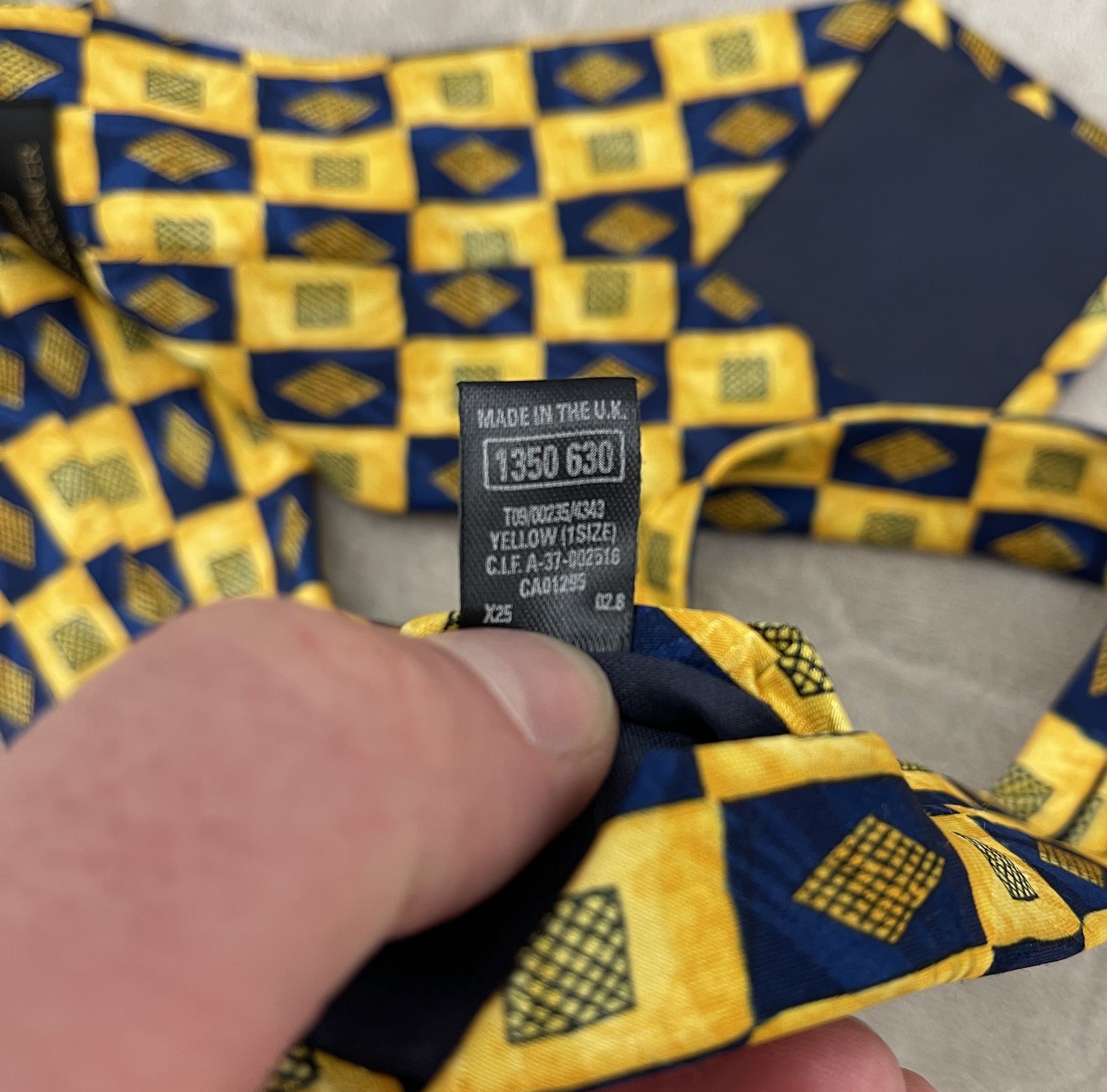 Marks & Spencer × Vintage MARKS SPENCER Vintage Tie Size ONE SIZE - 7 Thumbnail