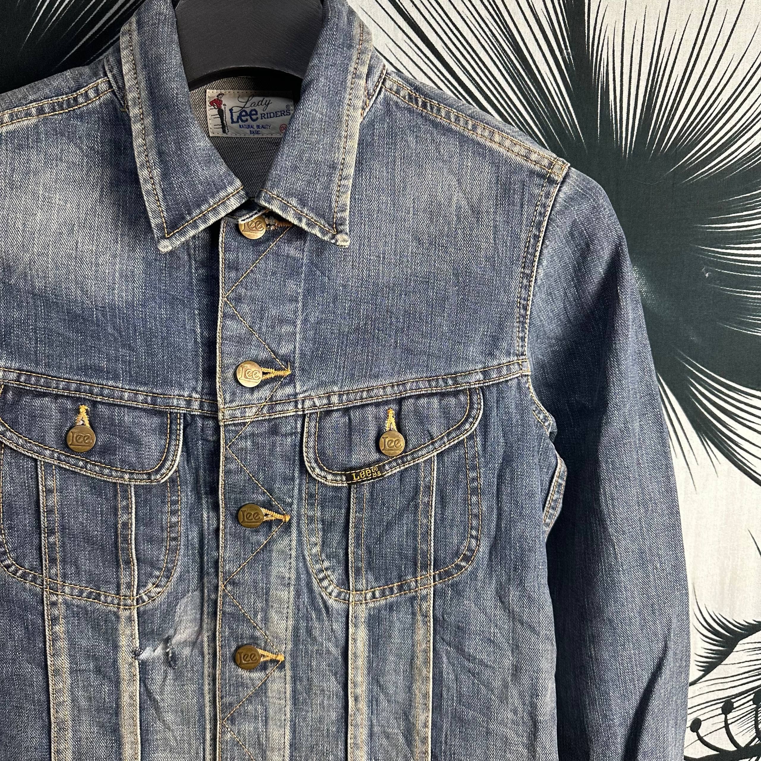 Lee Vintage Lee Riders Denim JeansTrucker Jacket Size S / US 4 / IT 40 - 3 Thumbnail