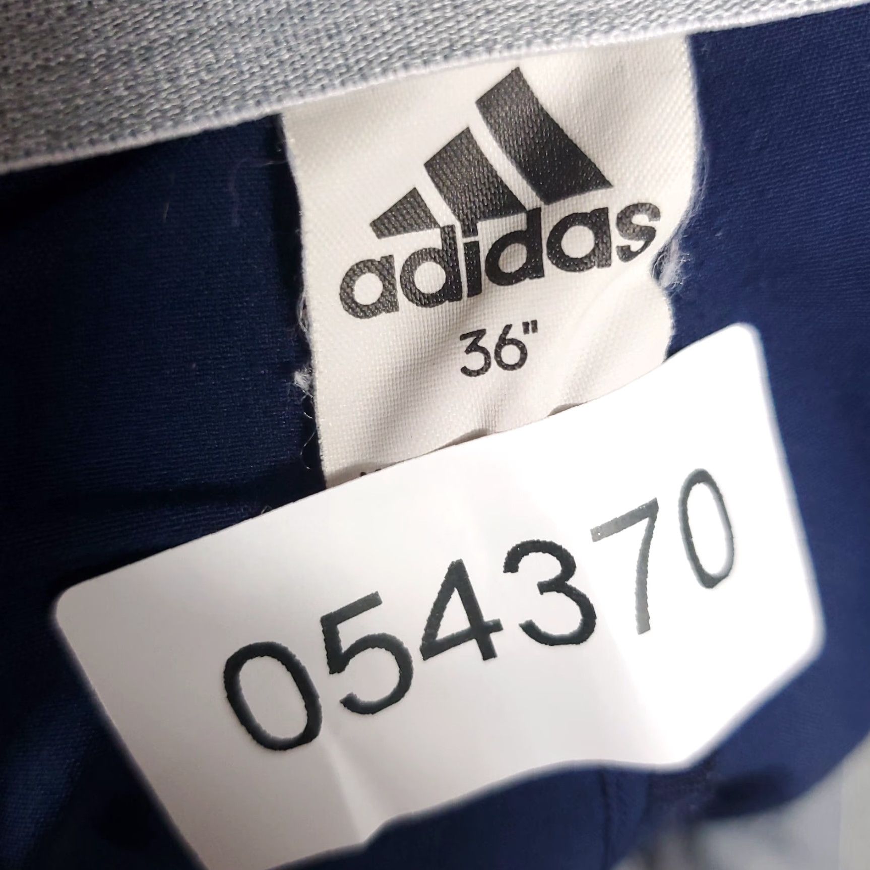 Adidas Adidas Shorts Mens 36 Blue Golf Casual Flat Front Chino Slash Pockets [Num] Size US 36 / EU 52 - 8 Thumbnail