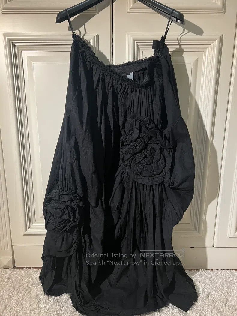 Comme des Garcons Comme Des Garcons size M Rose skirt, black, size M Size 22" - 1 Thumbnail