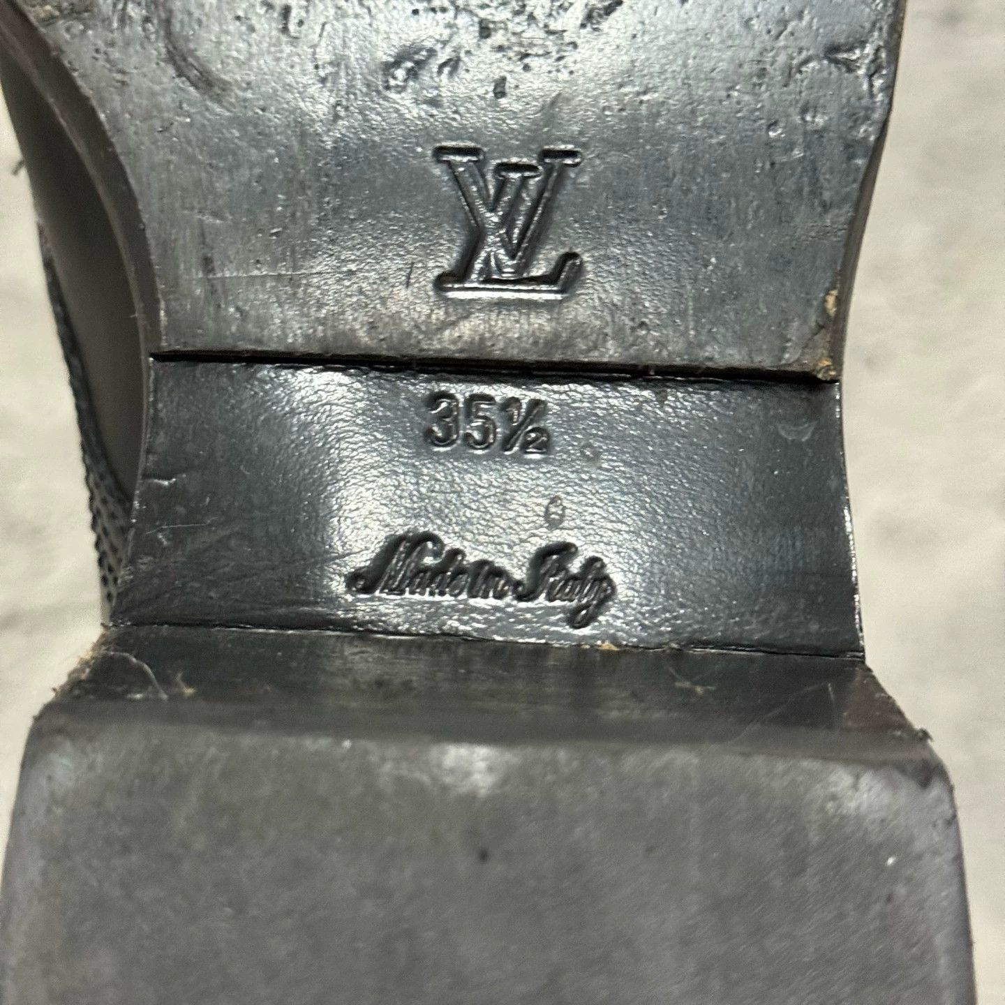 Louis Vuitton LV boots 35.5 Size US 4.5 / IT 34.5 - 8 Thumbnail