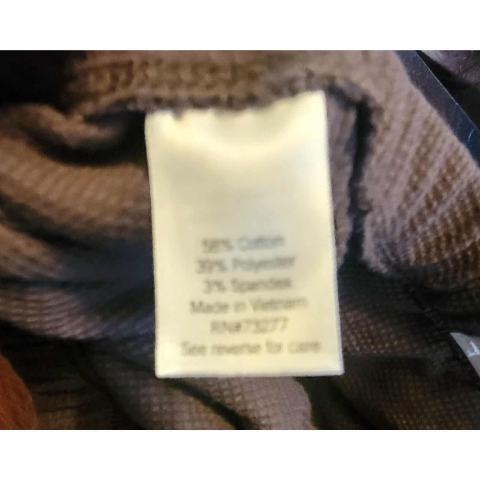 Vintage VINTAGE: No (omit) So...Brown Shortie The Cozy Shorts Waffle Knit 2X NWT Elastic Waist Stretchy Size 40" / US 18 - 4 Thumbnail