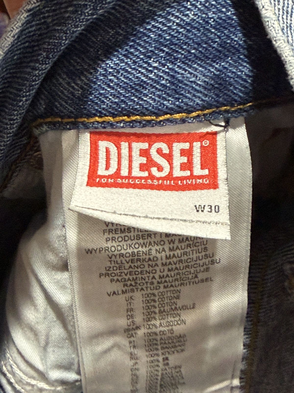 Diesel Diesel wide denim shorts knee-length Size US 30 / EU 46 - 3 Thumbnail