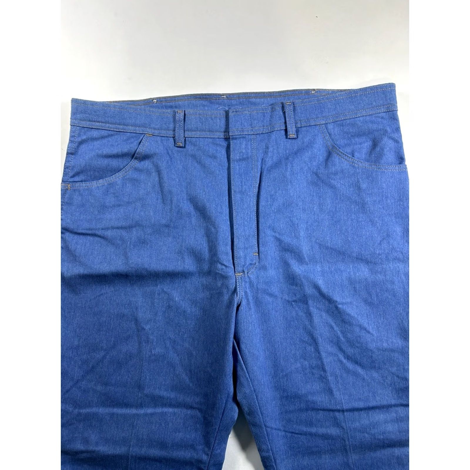 Wrangler VINTAGE Wrangler Jeans Mens 42x30 Wrangler Hero Stretch Flex-Fit Waist Denim Blue Cowboy 90s Size US 42 / EU 58 - 3 Thumbnail