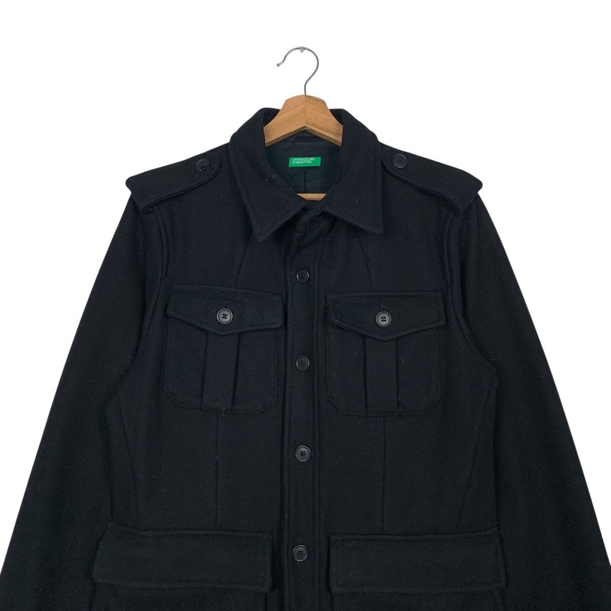 United Colors Of Benetton UNITED COLORS OF BENETTON Wool 4 Pocket Jacket #2483-C111 Size US S / EU 44-46 / 1 - 2 Thumbnail