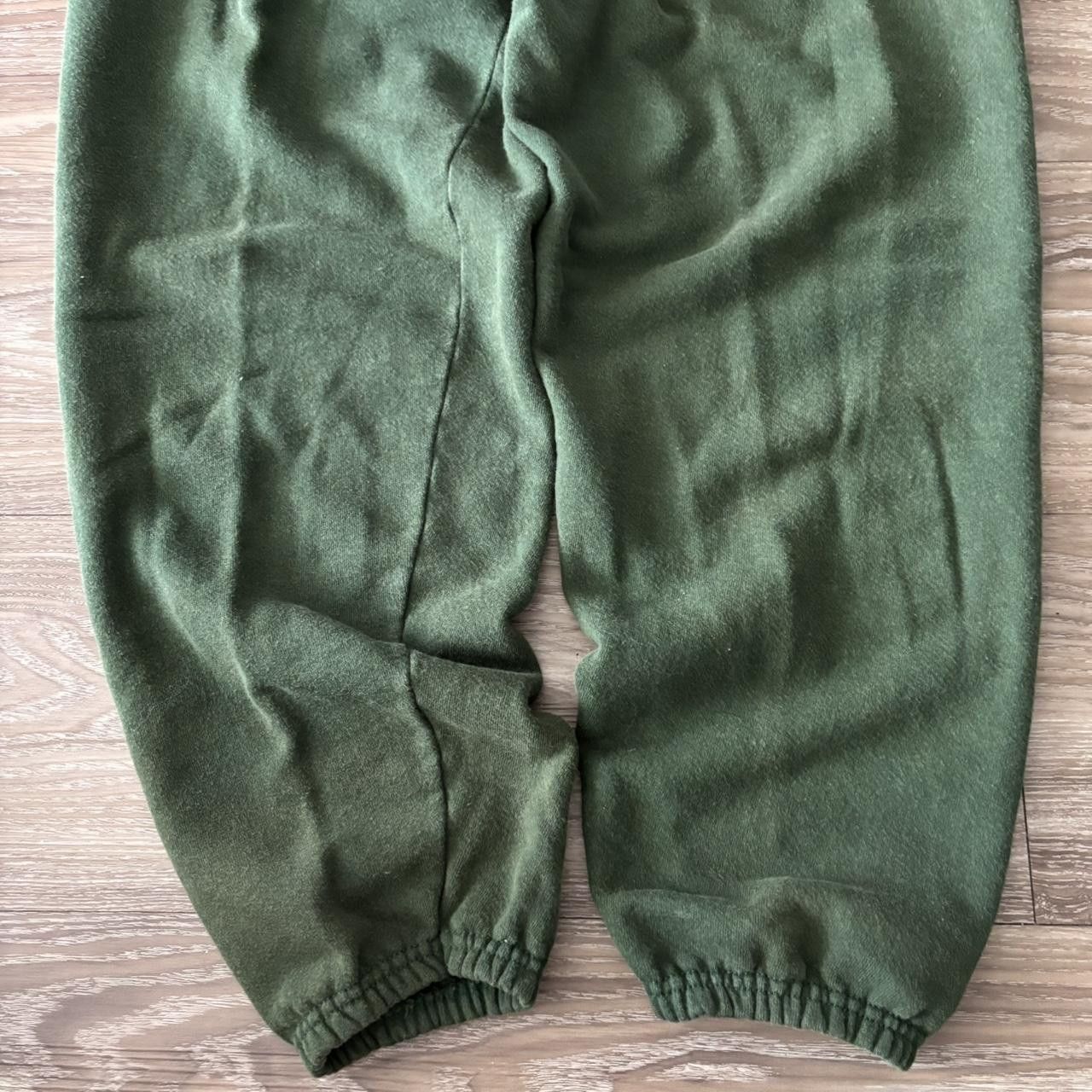 Vintage Crazy Vintage 90s Forest Green Essential Sweatpants! Fits M Size US 32 / EU 48 - 5 Thumbnail