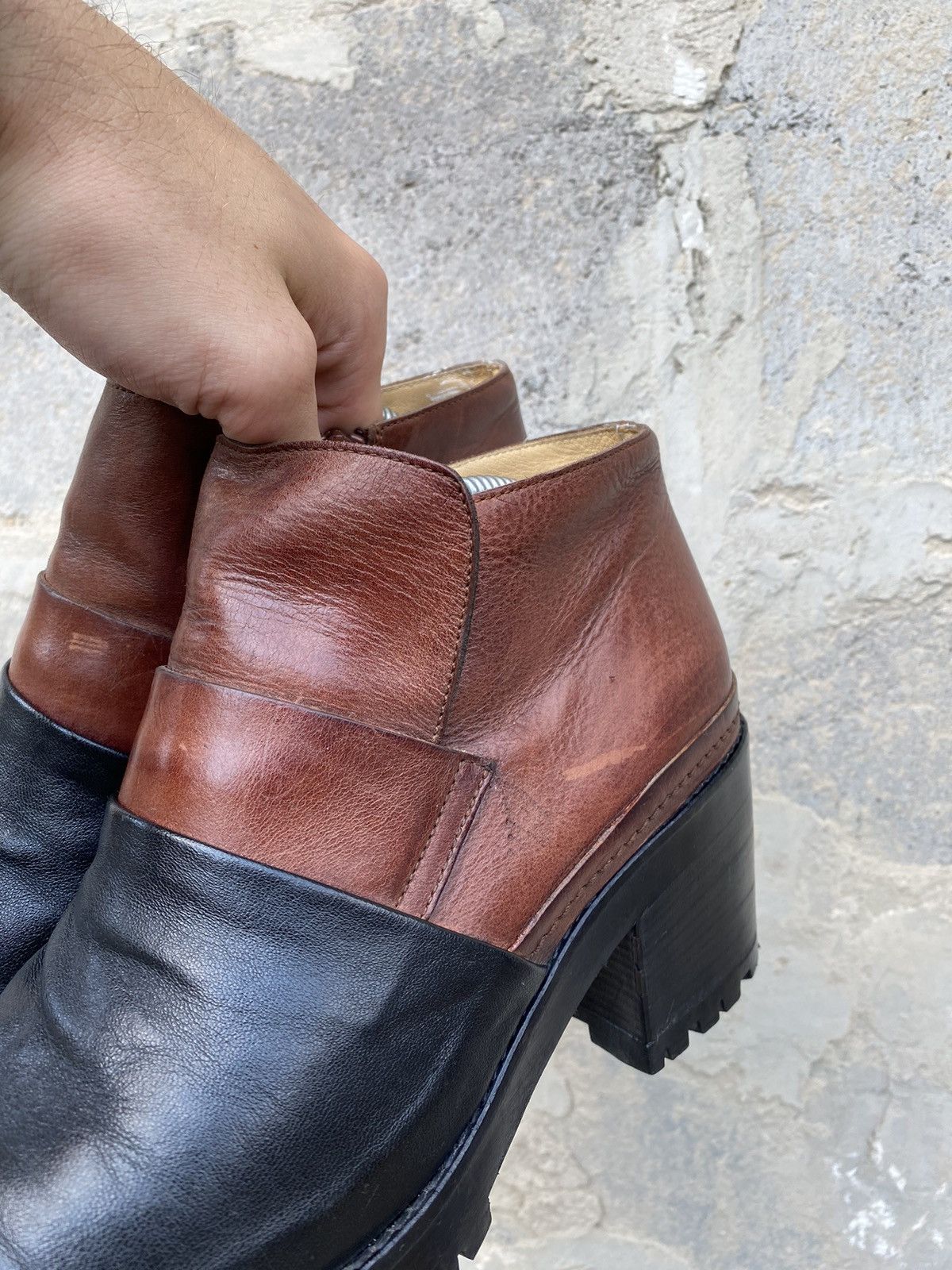 Maison Margiela Maison Martin Margiela MM6 leather ankle Boots size 40 Size US 9 / IT 39 - 4 Thumbnail