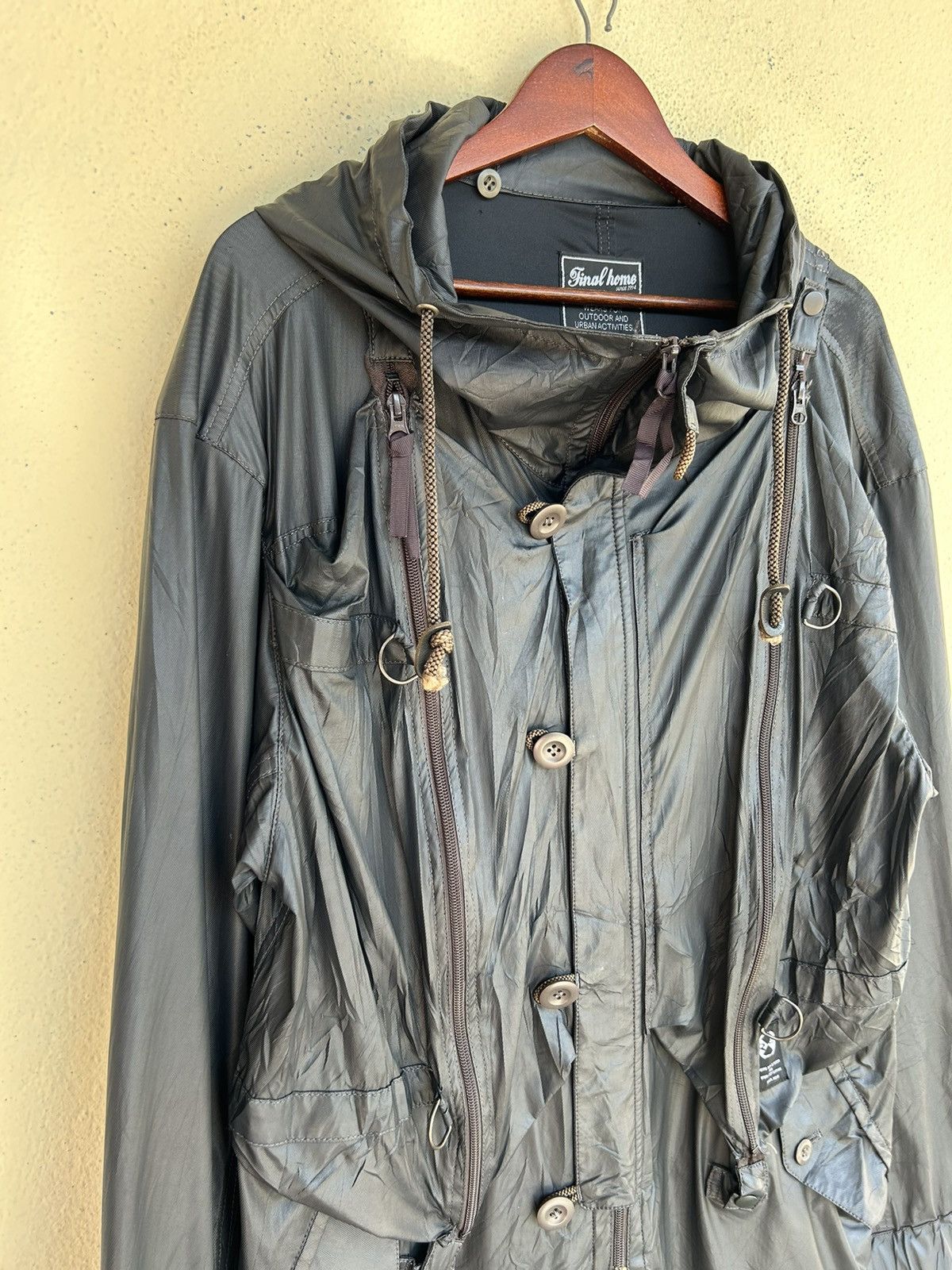 Final Home Final Home Prototype Sample Waxed Hooded Jacket Size US M / EU 48-50 / 2 - 9 Thumbnail