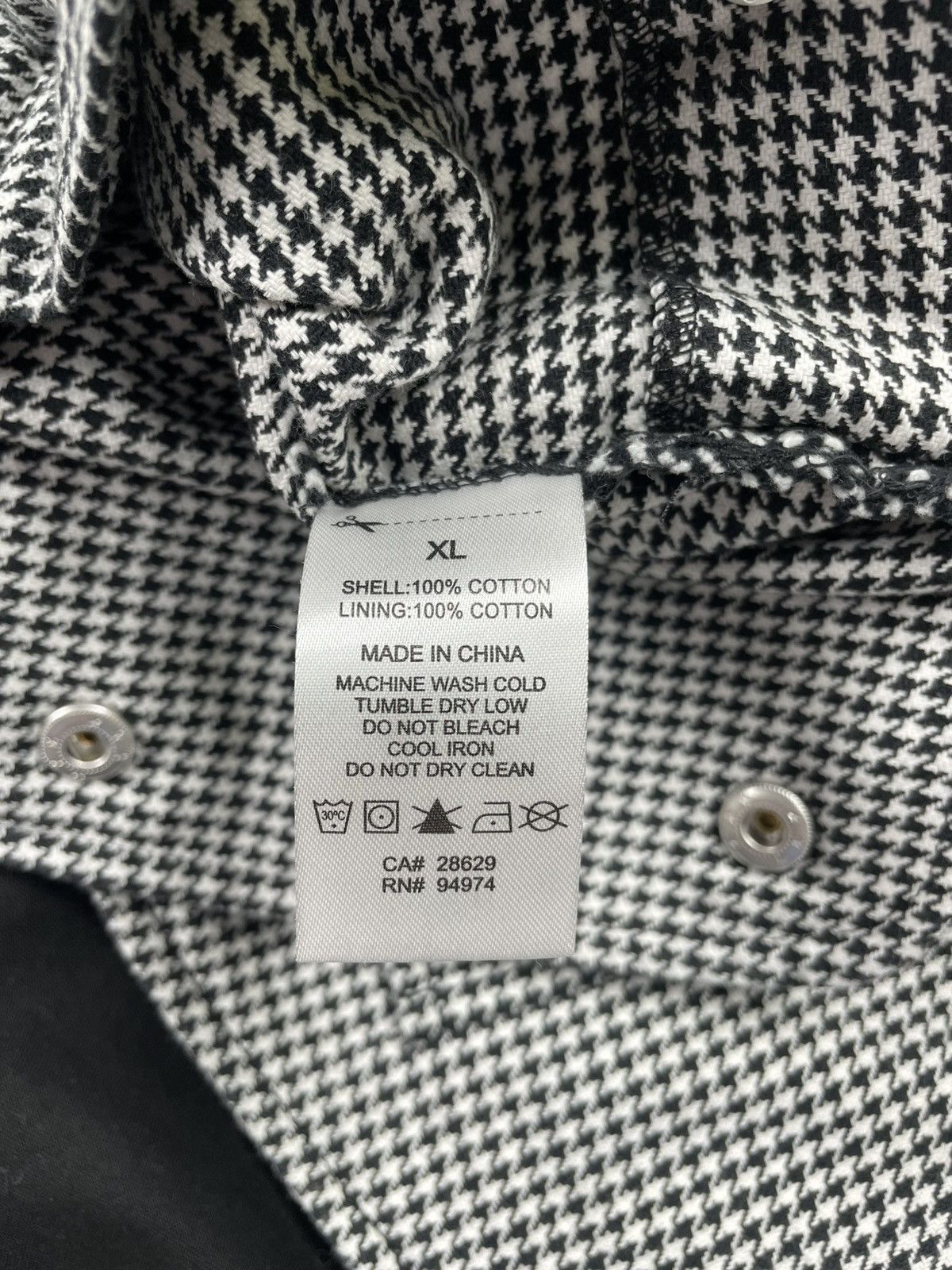 Stussy Stüssy XL Denim Vest White Black Checked Y2K Skate Swag Size US XL / EU 56 / 4 - 7 Thumbnail