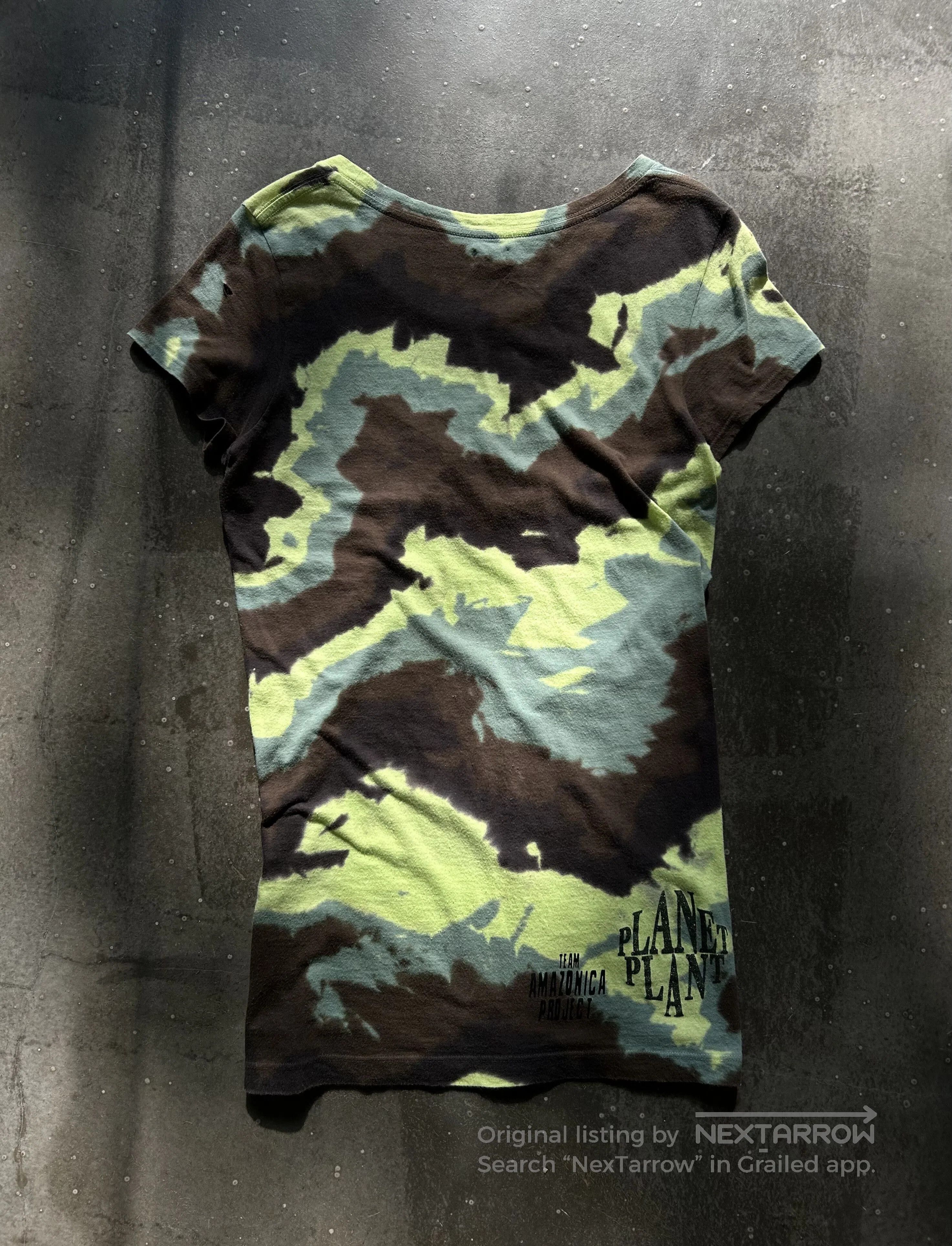 Japanese Brand Camo Print Short Sleeve Shirt. Size US M / EU 48-50 / 2 - 6 Thumbnail