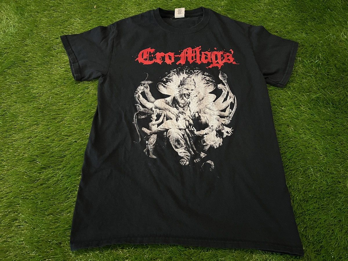 Band Tees cro mags - best wishes Down But Not Out Hardcore Merch Shirt Size US S / EU 44-46 / 1 - 1 Thumbnail