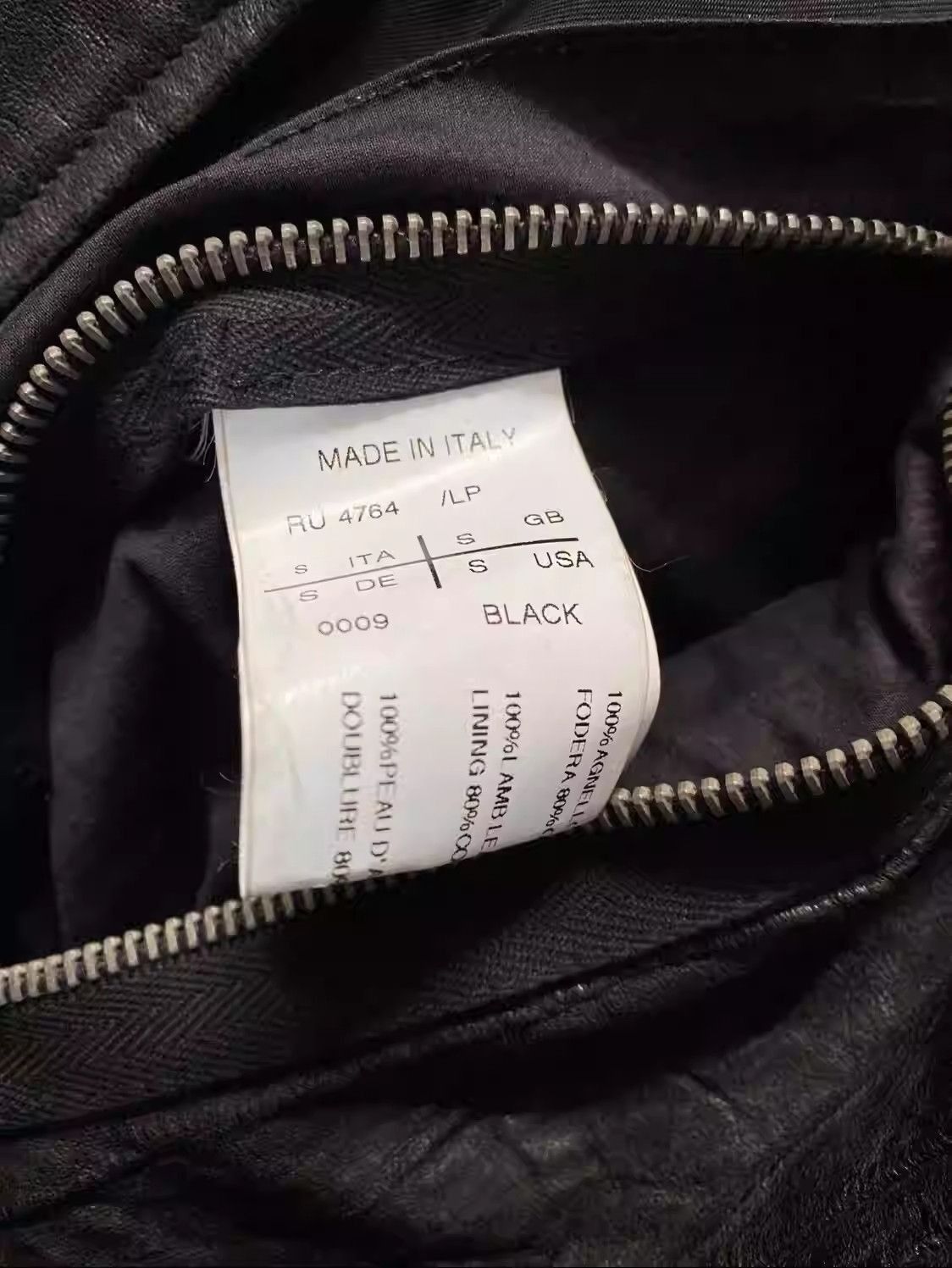 Rick Owens Rick Owens locomotive leather jacket-2505 Size US S / EU 44-46 / 1 - 3 Thumbnail