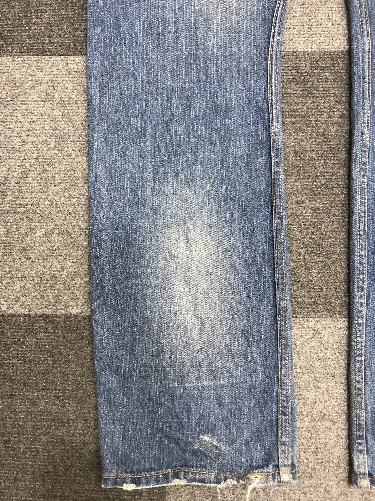 Japanese Brand 💥ARCHIVAL💥Dominate Double Waist Stone Wash Denim F450 Size US 34 / EU 50 - 19 Thumbnail