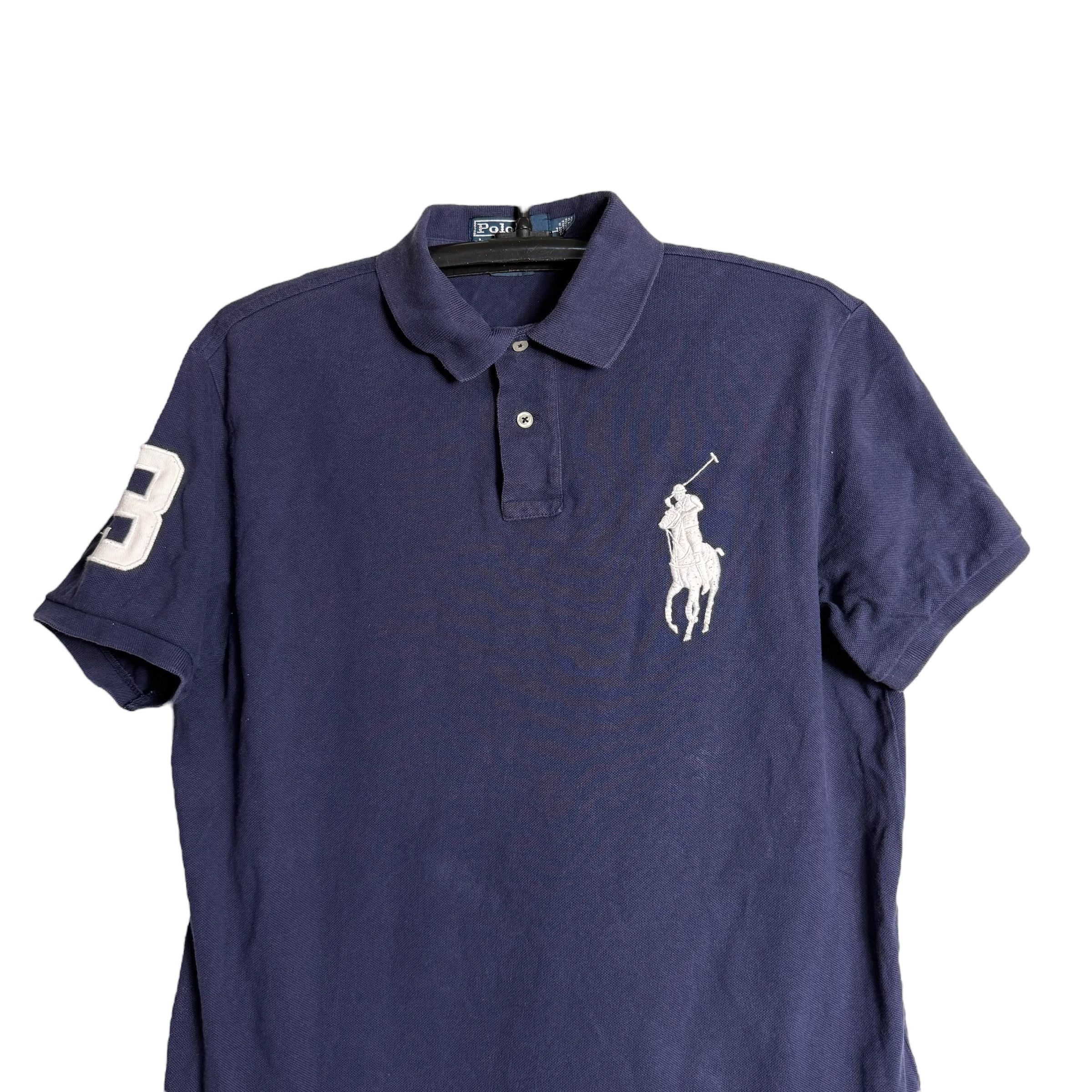 Polo Ralph Lauren 🔥RARE🔥Vintage Polo Ralph Lauren #3 Polo Shirt Size US L / EU 52-54 / 3 - 2 Thumbnail