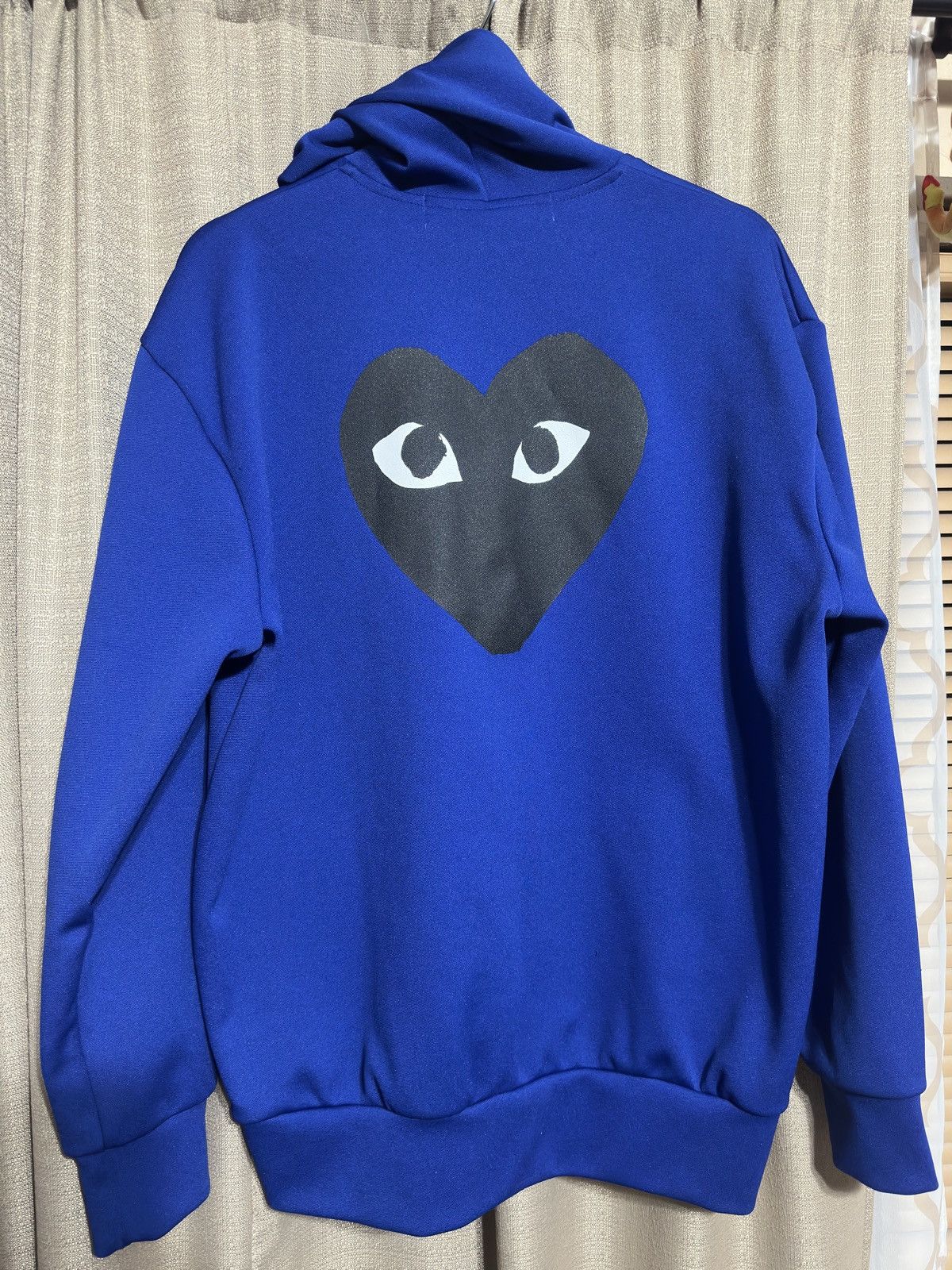 Comme des Garcons Comme des Garçons PLAY Zip Up Hoodie Size US XL / EU 56 / 4 - 2 Thumbnail
