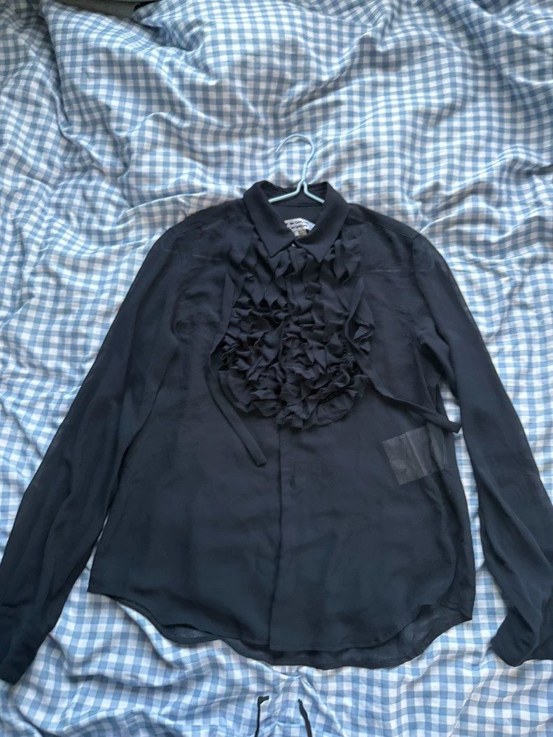 Comme des Garcons Comme Des Garcons Semi-transparent shirt Size S / US 4 / IT 40 - 1 Thumbnail