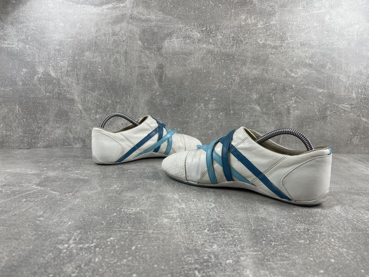 Lacoste × Vintage Vintage Lacoste Rare Archives Y2K Leather White Straps Shoes Size US 6.5 / IT 36.5 - 5 Thumbnail