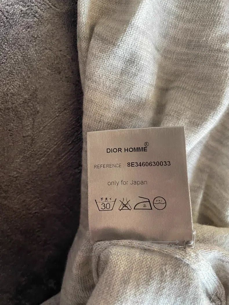 Dior Dior Hooded Drawstring Knit Patchwork Sweatshirt Size US M / EU 48-50 / 2 - 6 Thumbnail